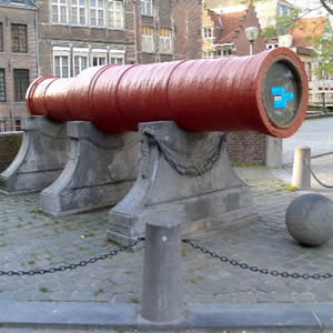 De Grote Griet van de stad Groningen.